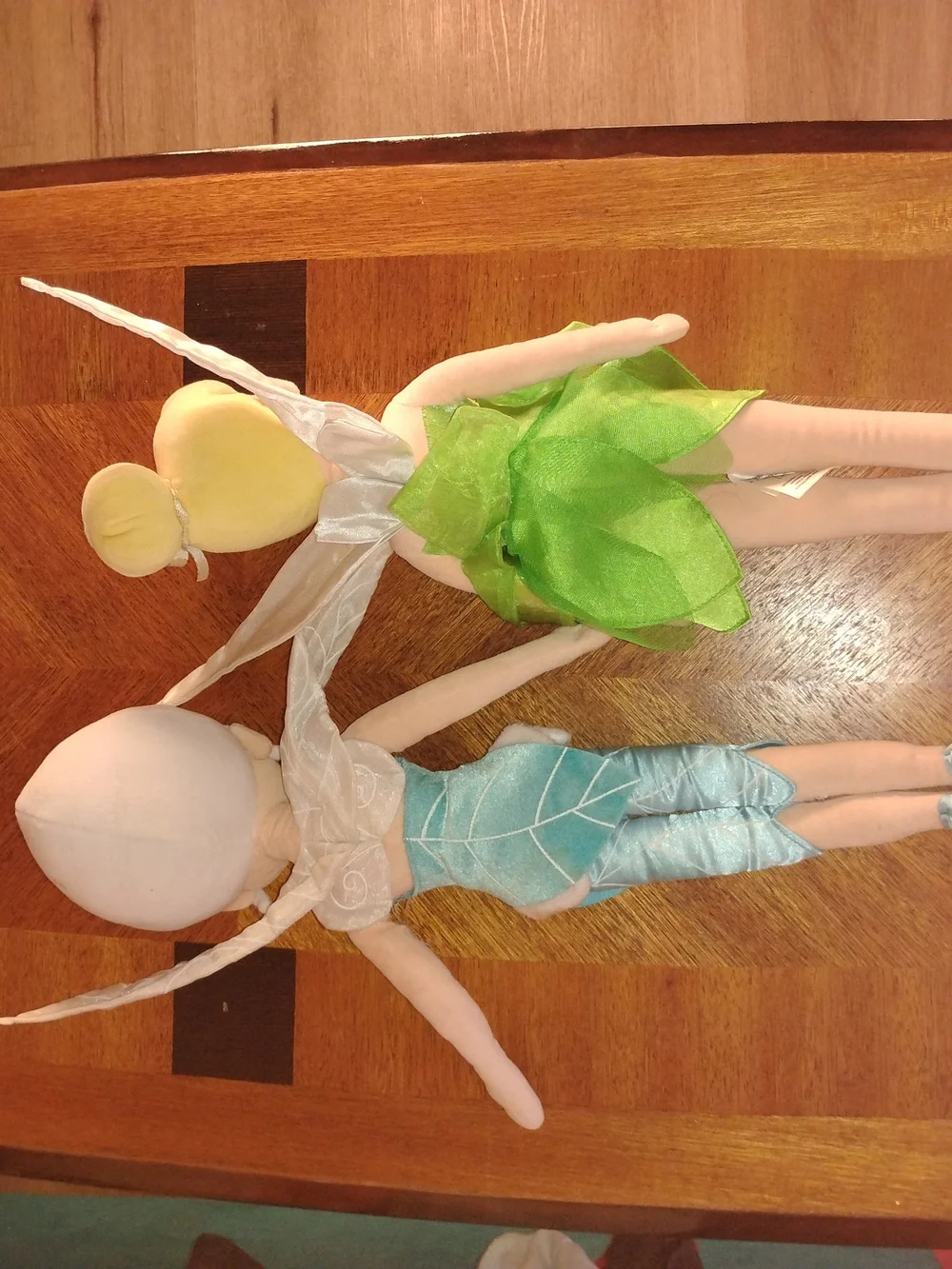 Disney Store, Perrywinkle And Tinkerbell Plushies